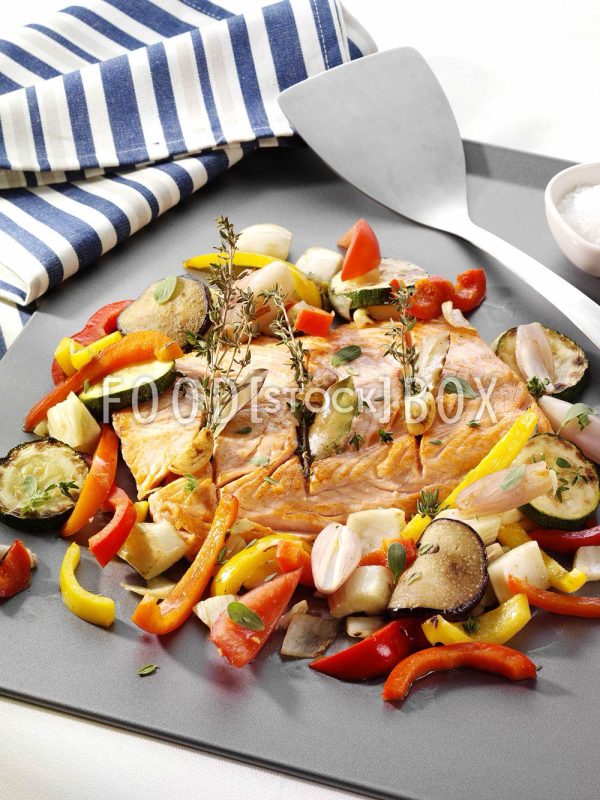 Lachs aus dem Ofen 2