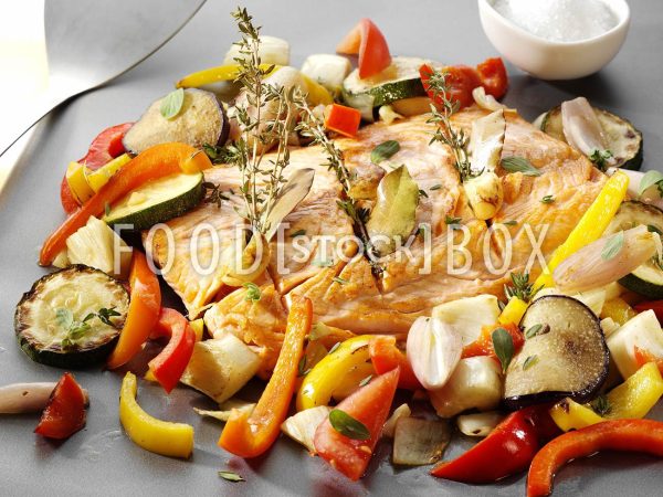 Lachs aus dem Ofen 3