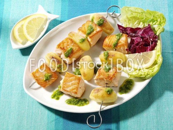 Lachs-Kartoffel-Spieße 2