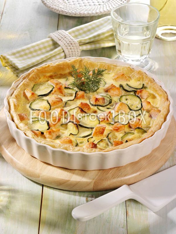 Lachs-Quiche