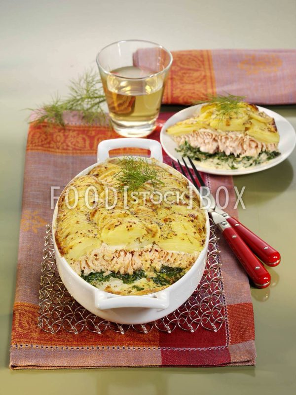 Lachs-Auflauf