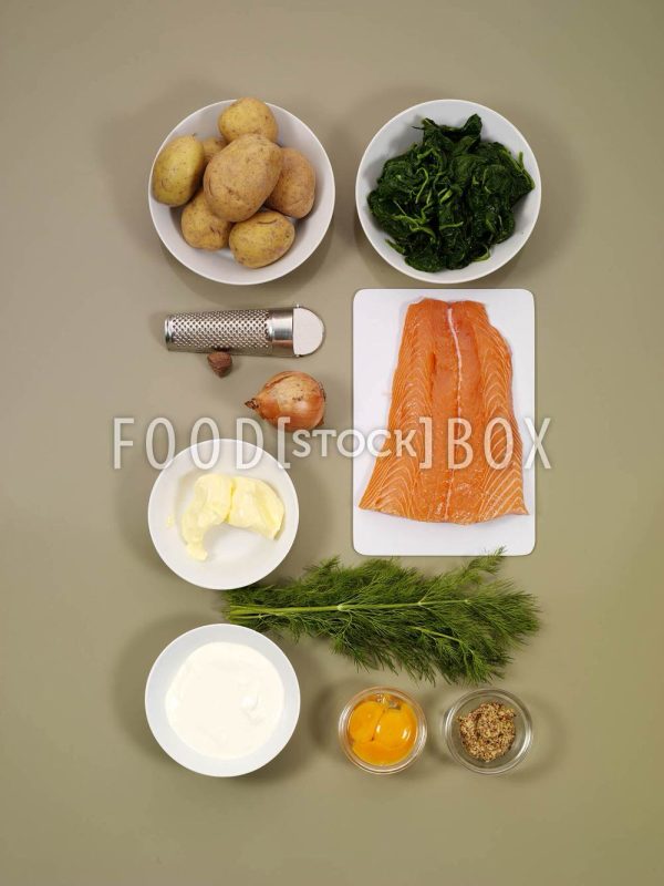 Lachs-Auflauf Step 1