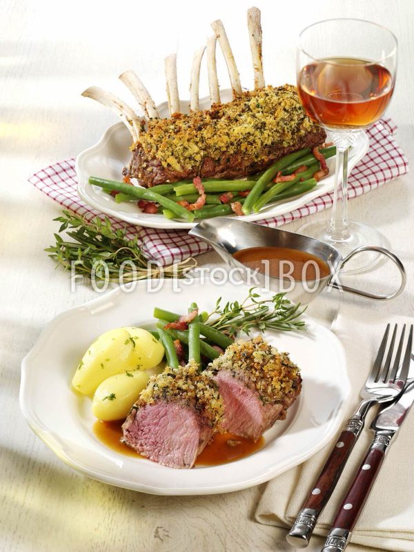 Lammkarree mit Kräutern