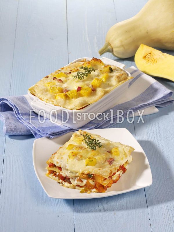 Lasagne mit Kürbis 3