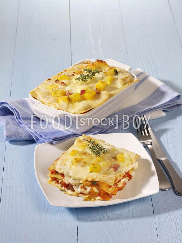 Lasagne mit Kürbis 2
