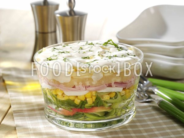 Lauch-Schicht-Salat