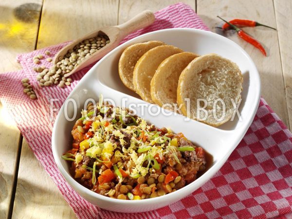 Linsen-Chili con Carne 2