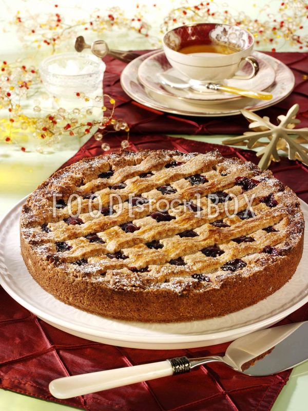 Linzer Torte mit Preiselbeeren 2