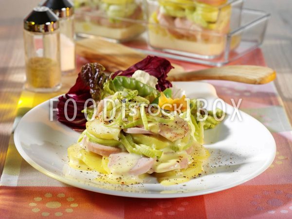 Lyoner-Gratin