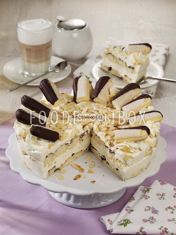 Malakofftorte mit Schokolade