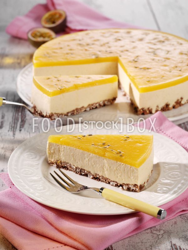 Mango-Maracuja-Käsekuchen