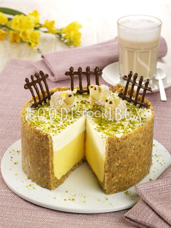 Mango-Ostertorte