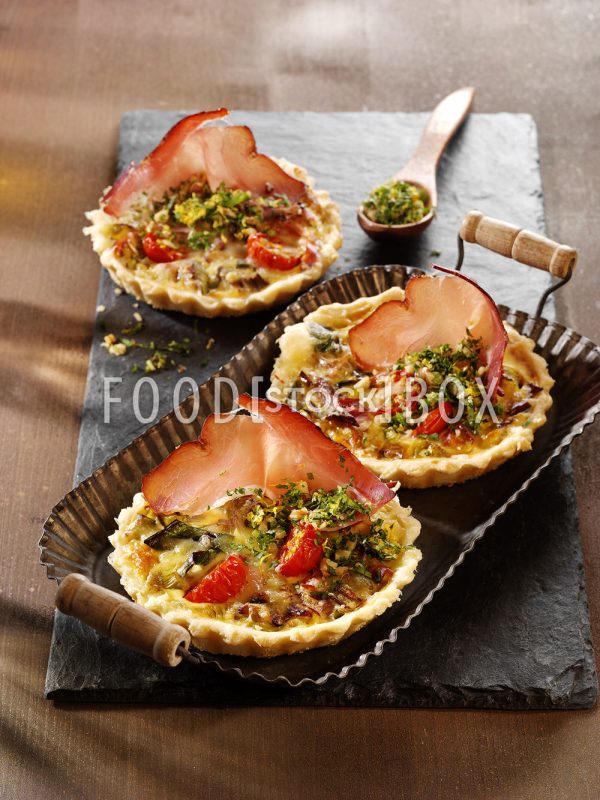 Käse-Lauch-Quiche