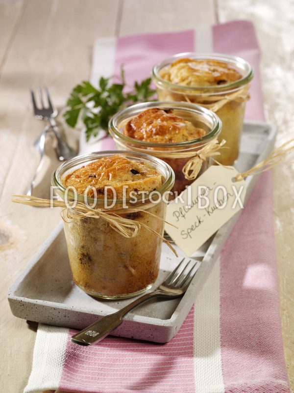 Mini-Pflaumen-Speck-Kuchen
