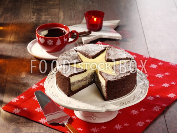 Mohn-Sternkuchen
