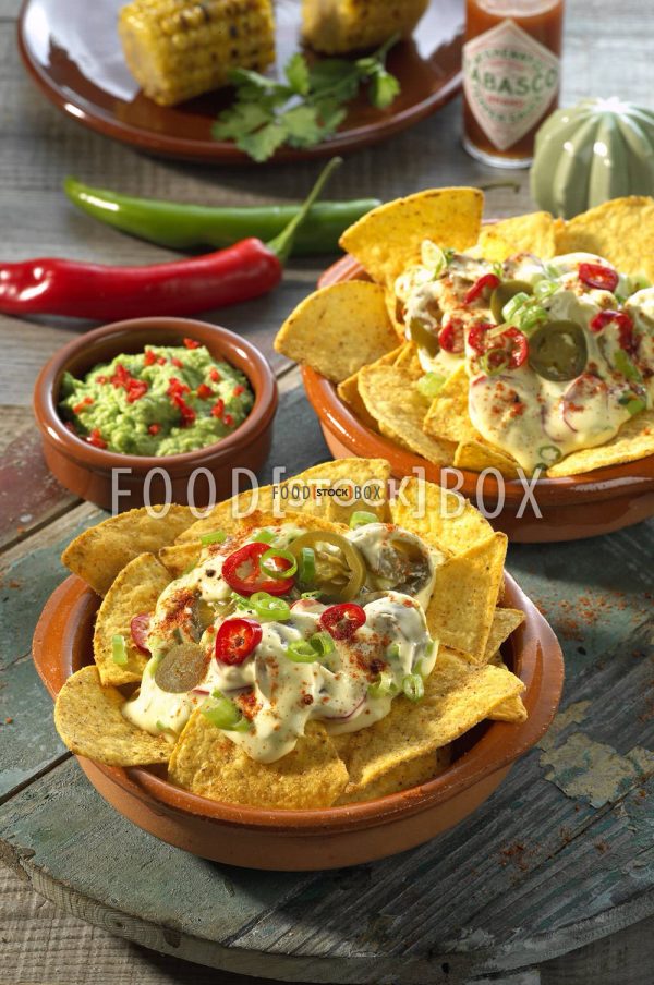 Nachos mit Käsesauce 2