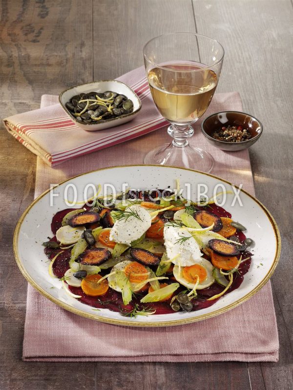 Ofengemüse-Carpaccio
