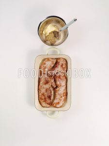 Ofenschnitzel mit Senfkruste  Step 3