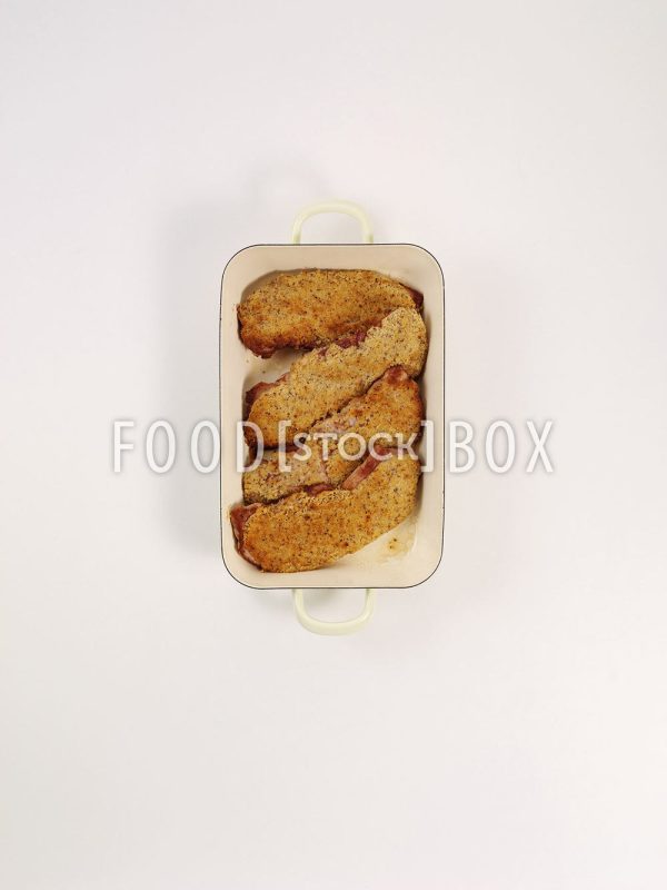 Ofenschnitzel mit Senfkruste Step  5