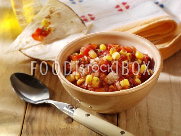 Mais-Tomaten-Dipp