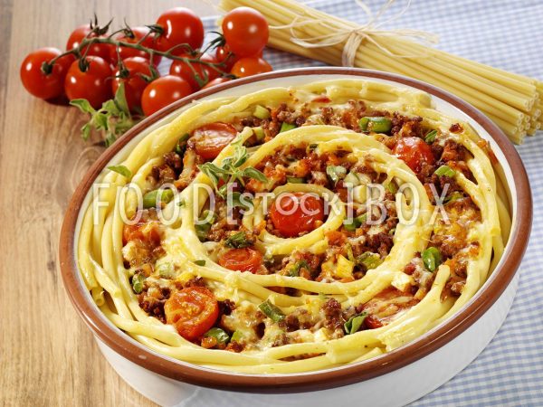 Makkaroni-Auflauf mit Kirschtomaten 4