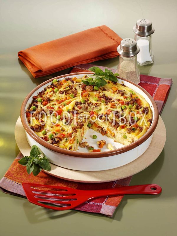 Makkaroni-Hackfleisch-Torte
