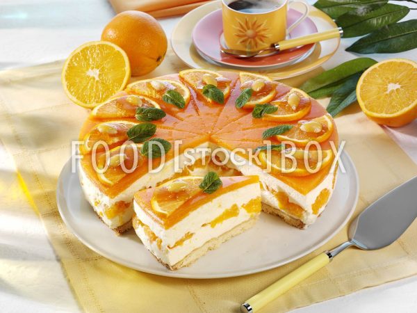 Mandarinen-Joghurttorte 2