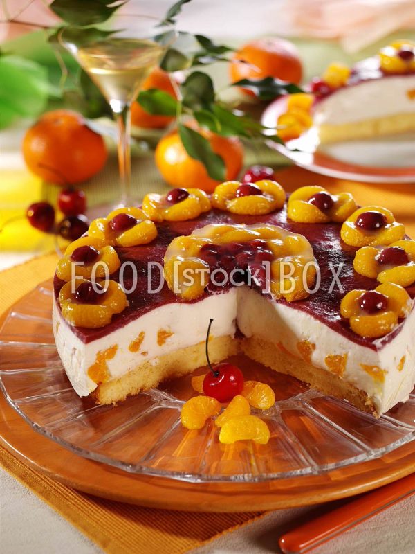 Mandarinen-Torte mit Joghurt