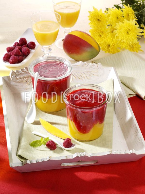 Mango-Himbeer-Konfitüre
