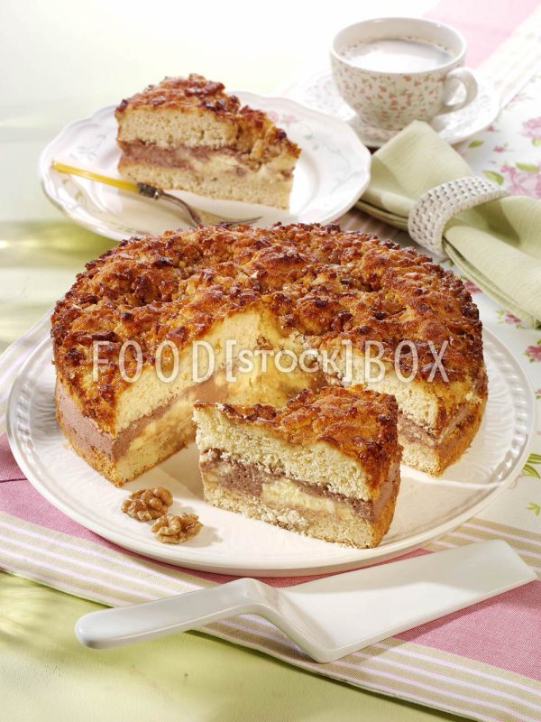Marmorierter Bienenstich 1