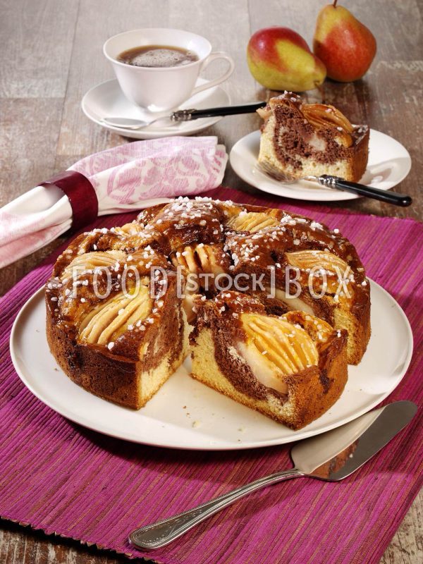 Marmor-Birnen-Kuchen