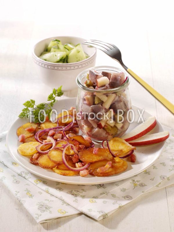 Matjes mit Kartoffeln