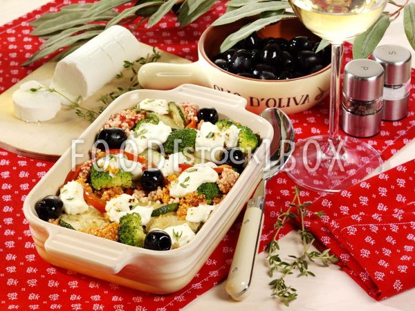 Mediterraner Couscous-Auflauf 2