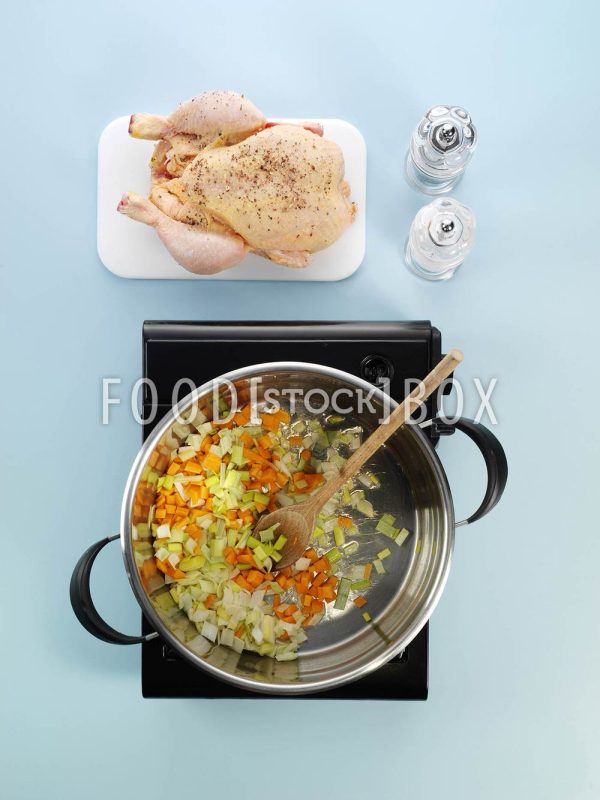 Melonen-Hähnchen-Salat Step 3