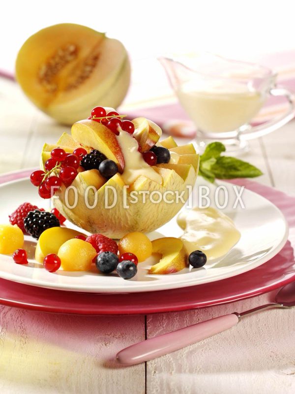 Melonensalat mit Sabayone 3