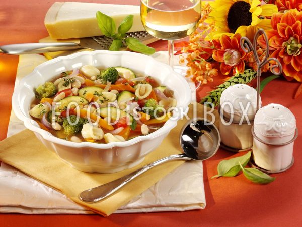Minestrone mi Bohnen