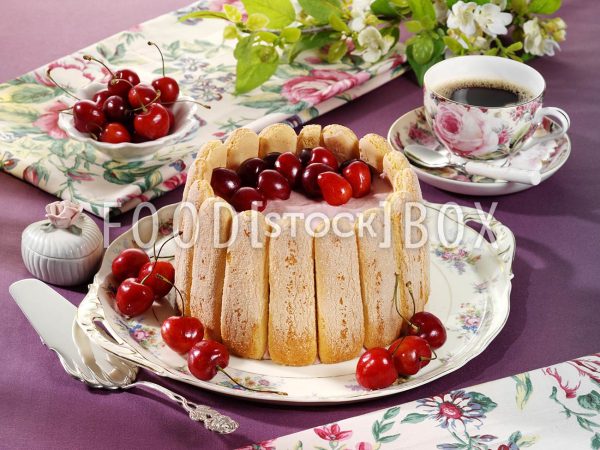 Mini-Kirsch-Charlotte