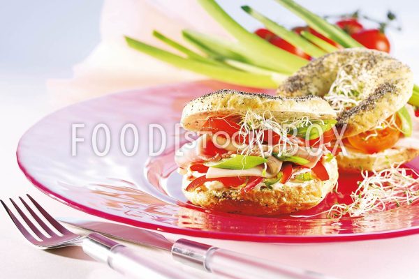 Mohn-Bagel
