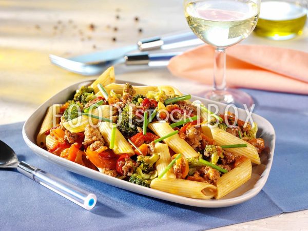 Nudel-Hackfleisch-Pfanne