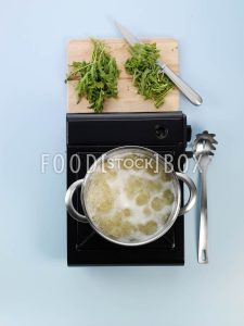 Nudeln mit Zitronenpesto Step 3