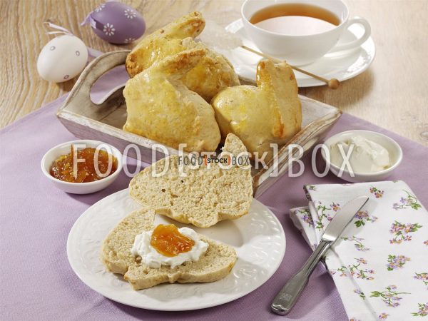 Osterhasen-Scones