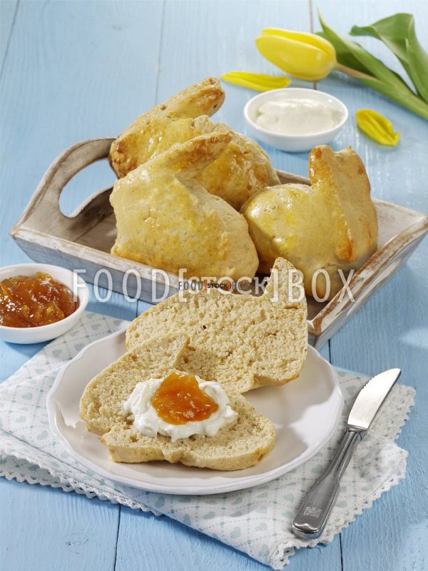 Osterhasen-Scones