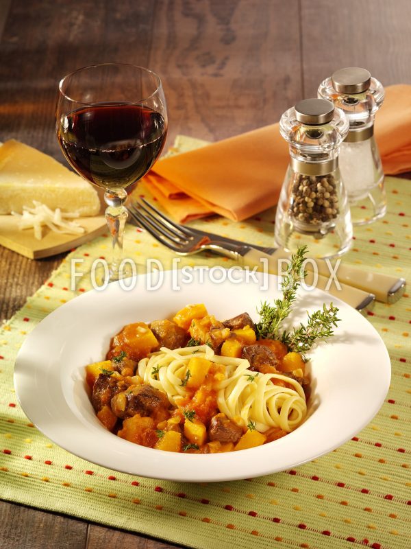 Pasta mit Hokkaido