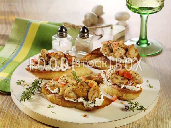 Pilz-Bruschetta