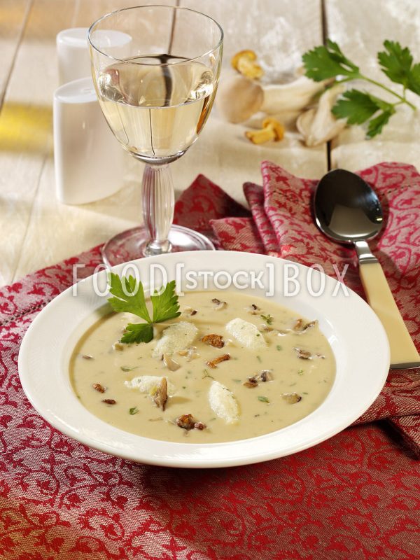 Pilzcremesuppe