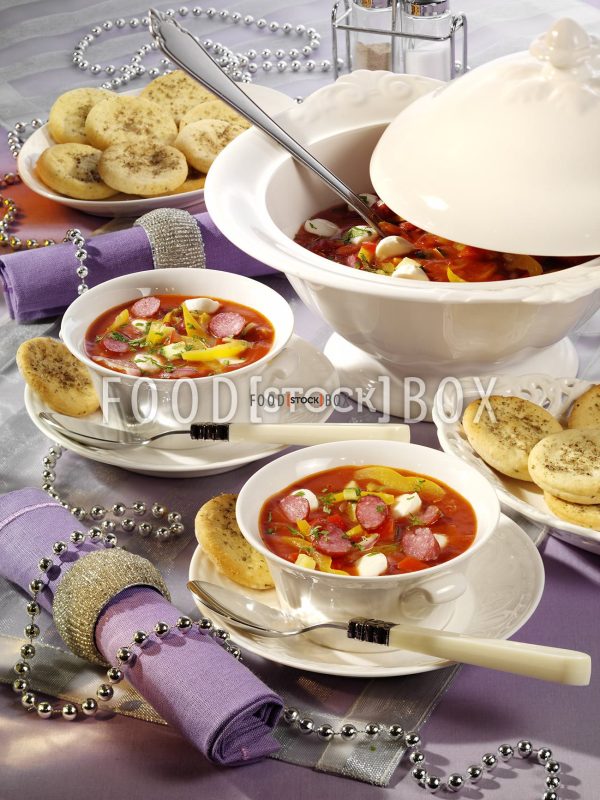 Pizza-Suppe 1