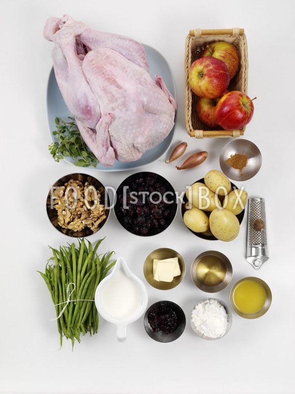 Pute mit Nuss-Füllung Step 1