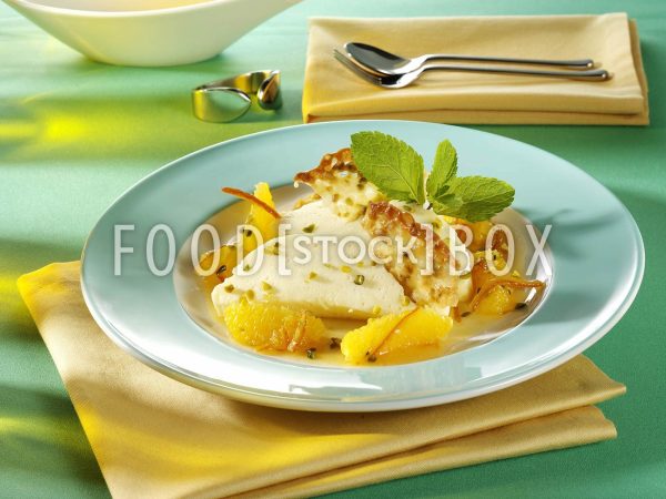 Orangen-Joghurt-Schaum 1