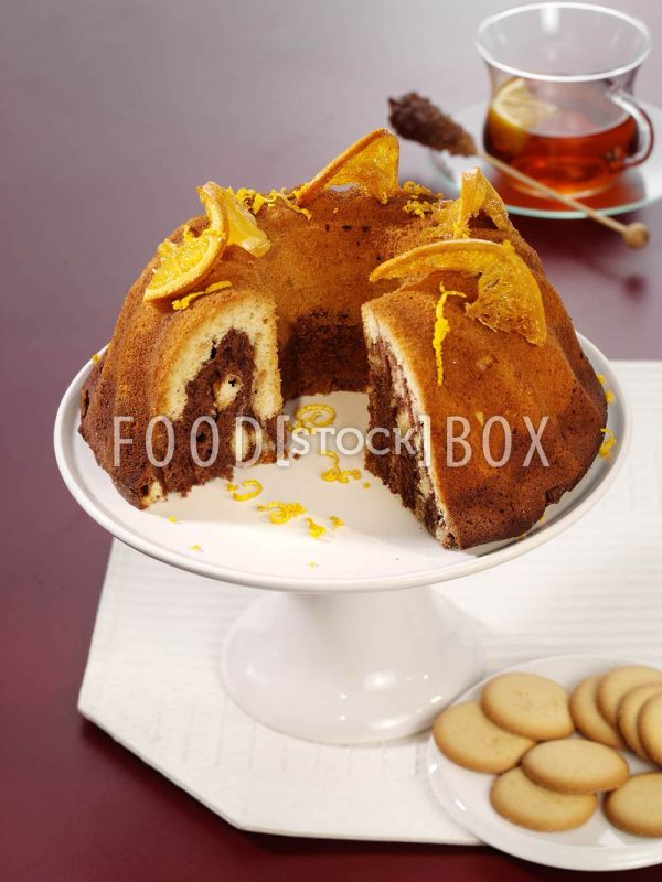 Orangen-Marmorkuchen