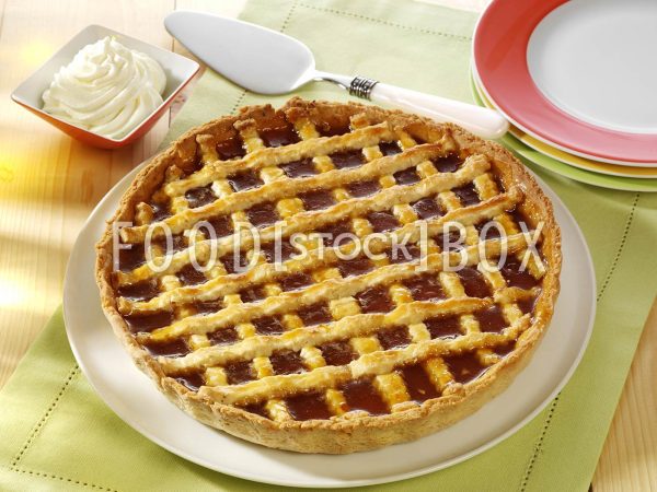 Orangentarte mit Haselnüssen 2